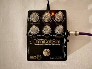 DSM Noisemaker OmniCabSim Deluxe アナログ キャビネットシミュレーター スピーカーシミュレーター 中古品 動作良好 美品 1円スタート!