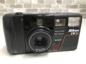 ★中古品★ Nikon ニコン TW2D コンパクト フィルムカメラ ブラック レトロ