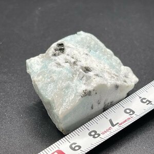 鉱石 標本 天河石(てんかせき） AMAZONITE アマゾナイト 原石 58g 天然鉱石 パワーストーン 産地不明 置物 ヒーリング (TD9