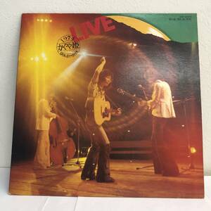 [レコード] LP「かぐや姫：かぐや姫LIVE 1974」 33 1/3回転 PANAMレコード レトロ 中古