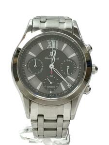 CITIZEN◆クォーツ腕時計/アナログ/-/GRY/SLV/XC GN-4W-S F520-T008267TA/シチズン