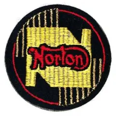 ノートン ビンテージ ロゴ パッチ Norton Vintage Patch