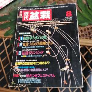 ☆盆栽総合誌 月刊 近代盆栽 1992年 8月号 近代出版☆