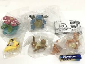 ポケットモンスター カントーいっぱいコレクション　全5種　ピカチュウ　イーブイ　リザードン　フシギバナ　カメックス