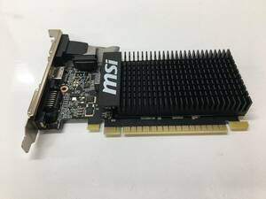 A21394)msi GT 710 1GD3H LP グラフィックカード 中古動作品