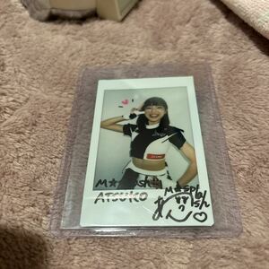 2024 BBM プロ野球チアリーダーカード　DANCING HEROINE ATSUKO 直筆サインチェキ 10枚限定 6/10 M☆Splash!! 千葉ロッテマリーンズ