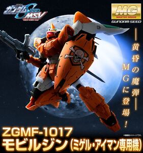 【即決】　在庫2未開封　ＭＧ 1/100 モビルジン　(ミゲル・アイマン専用機)　ガンプラ　プレミアムバンダイ　