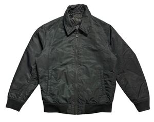 ■ UNIQLO ユニクロ ■ 311-411026 中綿入 襟付き MA-1 MA1 ミリタリー フライトジャケット ブラック L