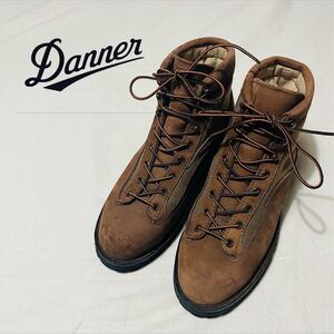 【１円スタート】美品 DANNER ダナー ライトII プリント 黒タグ ヴィンテージ アウトドア トレッキングブーツ USA製 US8EE GORE-TEX