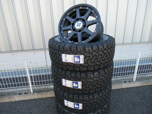 MLJ XTREME-J 17x7.5J +25 6-139.7 マットブラック BF Goodrich KO2 265/65R17セット 120/150プラド 特価