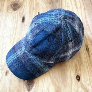 美品 GAP PENDLETON Plaid Wool Cap ギャップ ペンドルトン別注 チェック ウールキャップ 帽子 6パネル ネイティブアメリカン ブランケット