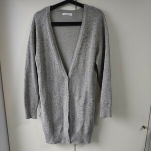 moussy　ロングカーディガン　中古品　難あり