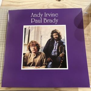 Andy Irvine Paul Brady / LUN LP 3108 / US / 2022 reissue / Ltd. remaster / insert, sleeve, purple disc 