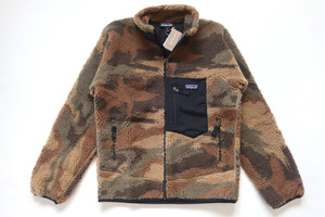 (S)Patagonia Retro-X パタゴニアレトロXフリースジャケット迷彩柄Camo