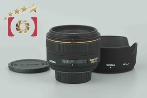 【中古】SIGMA シグマ 30mm f/1.4 EX DC HSM ニコン用