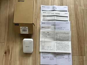 BUFFALO Wi-Fi中継機　WEX-733DHPTX/N　付属品完備　極上中古