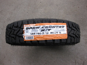 送料込！限定特価 TOYO 2024年製 OPEN COUNTRY オープンカントリー R/T 145/80R12　80/78N 新品 4本セット 軽トラック 軽バン 在庫有 即納