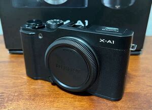 ★希少★ 極美品★ 海外仕様 FUJIFILM X-A1 BLAK ブラック ボディー