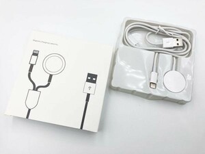 【2in1 Apple Watch / iPhone 充電 ケーブル】 iPhone7 iPhone7 iphone6 Plus iPhone5 iPad Air iPod ライトニング USB 1m