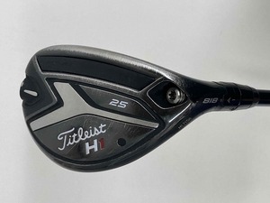 Titleist/818H1 ユーティリティ/Titleist MCI 70(Sフレックス)/25°