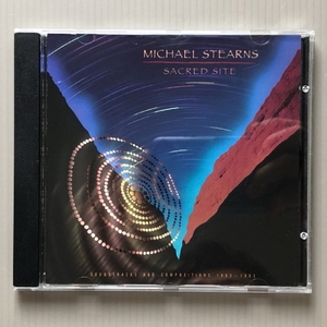 ほぼ新品 レア物 マイケル・スターンズ Michael Stearns 1993年 CD セイクレッド・サイト Sacred Site 米国盤 New age ヒーリング