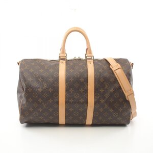 ルイ・ヴィトン キーポル バンドリエール45 モノグラム ブランドオフ LOUIS VUITTON ボストンバッグ モノグラム 中古 メンズ レディース