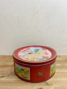 アメリカ アンティーク ヴィンテージ お菓子缶 収納 小物入れ インテリア 店舗什器 空き缶 キッチン雑貨 ディスプレイ【B1607】