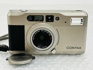 I♪ フラッシュOK CONTAX コンタックス T VS コンパクトフィルムカメラ Vario-Sonnar 3.5-6.5/28-56 T* Carl Zeiss 