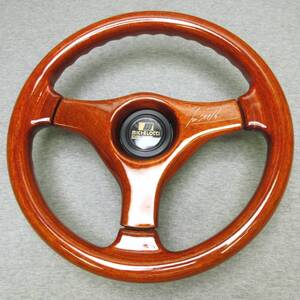 当時物!カロッツェリア・ミケロッティ Michelotti Wood ウッド31φ小径[Z9]USED傷ほぼ無し極上♪レア物検)旧車暴走族街道レーサーoba28パイ