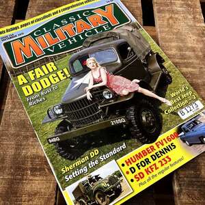 B1273「CLASSIC MILITARY VEHICLE」クラシックミリタリービークル 軍事　軍用車　古本　雑誌 ヴィンテージ 旧車 ビンテージ 自動車