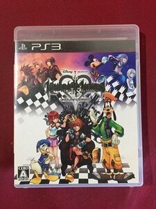 ｓ◆　中古　Play Station3　KINGDOM HEARTS-HD 1.5 ReMIX-　未検品　動作未確認　ディスク傷あり　ソフト　プレステ3　PS3　ジャンク /E10