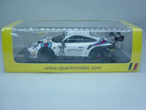 spark 1/43 Porsche 911 GT3 R GPX Martini Racing 24H Spa 2021 #22 M.Campbell/E.Bamber/M.Jaminet ポルシェ マルティニ