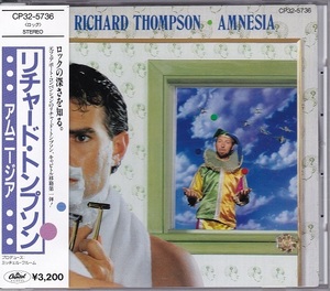 ■CD★リチャード・トンプソン/アムニージア★RICHARD THOMPSON★国内盤・帯付■