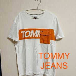 TOMMY JEANS Tシャツ 半袖 Lサイズ