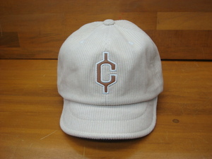 新品Clef (クレ) CORDUROY B.CAP IVORY