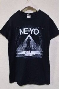 NE-YO LONG LIVE THE MUSIC 2013 TOUR GILDAN Tee size S ニーヨ ツアー Tシャツ ブラック