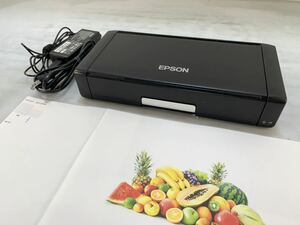 ★動作確認済み EPSON エプソン インクジェットプリンター PX-S05B モバイルプリンター おまけインク付き A4 Wi-Fi 中古品 管理K180