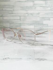 YUKI TORII YT-3632 ユキトリイ パリ型 ピンク 眼鏡 良品