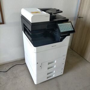 D東(0603c10) 愛知県一宮市 KYOCERA 京セラ 複合機 コピー機 動作良好品 TASKalfa 3554ci 外観美品 本体 使用約65,000枚