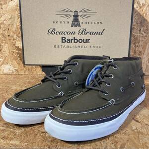 VANS Barbour Chukka Del Barco Decon CA US8 26cm コラボ 別注 限定 バブアー ワックス ヴァンズ Classic Waxed