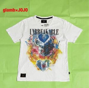 【希少】glamb×JOJO　コラボTシャツ　クレイジーダイヤモンド　クルーネック　ユニセックス　グラム　ジョジョ　GB0121/JJ09