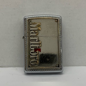 284-BY13) 現状 火花OK Marlboro ZIPPO 2006年製 ロゴ プレート マルボロ マールボロ ジッポー たばこメーカー オイルライター 喫煙具