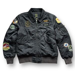 ALPHA INDUSTRIES CWU-45/P アルファ インダストリーズ CWU-45/P PILOT フライトジャケット ワッペン　XL