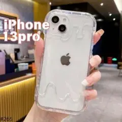 新品 iPhone13pro アイス iPhoneケース 可愛い 透明 推し活