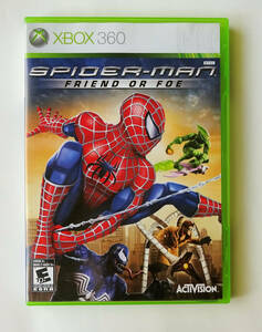 スパイダーマン：フレンド・オア・フォー SPIDER-MAN FRIEND OR FOE 北米版 ★ XBOX 360 