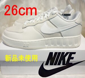 新品未使用◆送料無料◆26cm ナイキ エアフォース 1 NIKE AIR FORCE 1 /ロー ユニティ メンズスニーカー/白ホワイトベージュ