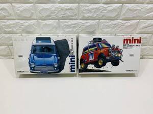 c485★1円～名車 ミニクーパー MINI COOPER S MK-2 RALLY TYPE ラリー 模型 プラモデル アリイ ARII まとめてセット 未開封と写真現状品 