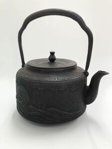 1スタート鉄瓶 茶道具 茶器 煎茶道具 鉄製 時代物 アンティーク 