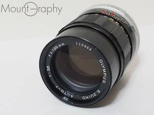 ★良品★ OLYMPUS オリンパス E.ZUIKO AUTO-T 135mm F3.5 ★完動品★同梱可 #i4149