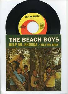 Beach Boys 米盤 w/PS Help Me, Rhonda